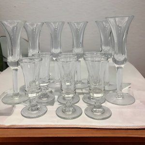 MCM Aparitif Cocktail and Cordial Glasses, Set of 12